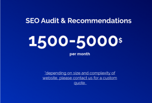 SEO audit & recommendations